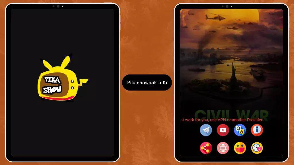 Pikashow APK Screenshot